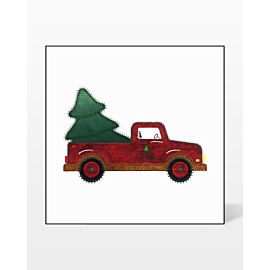 GO! Tree Farm Truck Embroidery by V-Stitch Designs