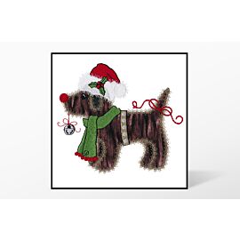 GO! Christmas Gingham Dog Embroidery Designs by V-Stitch Designs (VQ-CGD)
