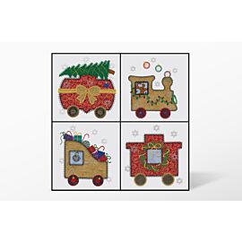 GO! Christmas Train Embroidery by V-Stitch Designs (VQ-CT1)