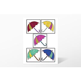 GO! Dancing Umbrella Embroidery by V-Stitch Designs (VQ-DUE)
