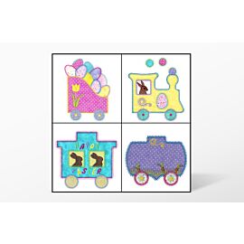 GO! Easter Train Embroidery by V-Stitch Designs (VQ-ETR)