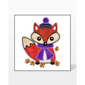 GO! Fall Fox Embroidery by V-Stitch Designs
