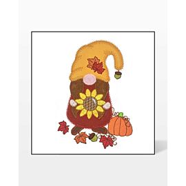 GO! Fall Girl Gnome Embroidery by V-Stitch Designs