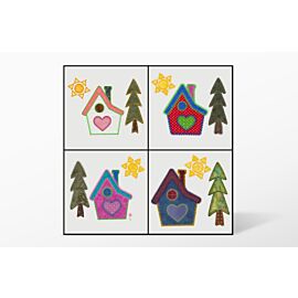 GO! Home Set #1 Embroidery Designs by V-Stitch Designs