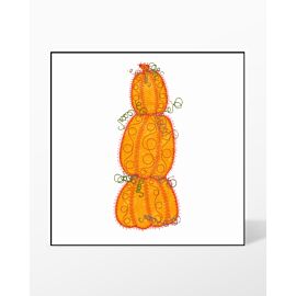 GO! Pumpkin Stack Embroidery Designs by V-Stitch Designs (VQ-PS)