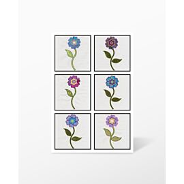 GO! Round Flower Embroidery by V-Stitch Designs (VQ-RFE)