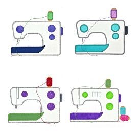 GO! Sewing Machine Set Embroidery by V-Stitch Designs