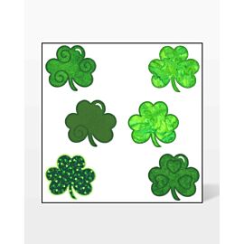 GO! Shamrocks Embroidery by V-Stitch Designs