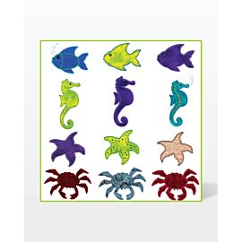 GO! Sea Life Medley Embroidery by V-Stitch Designs