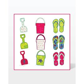 GO! Summer Medley Embroidery by V-Stitch Designs