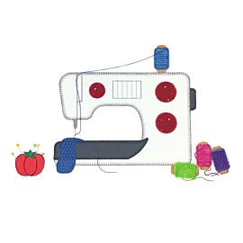GO! Sewing Machine Single 1 Embroidery by V-Stitch Designs