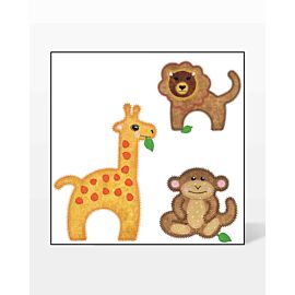 GO! Zoo Animals 2 Set Embroidery by V-Stitch Designs