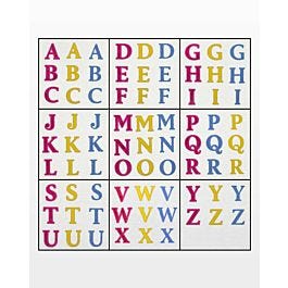 FREE GO! Classic 2 Alphabet Uppercase Embroidery Designs