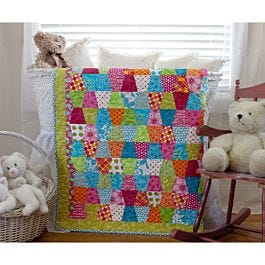 GO! Tumbler Free Baby Quilt Pattern