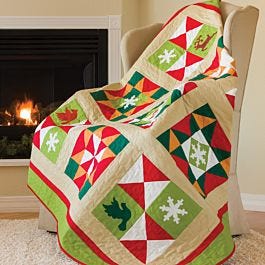 GO! Winters Here Free Sampler Quilt Pattern