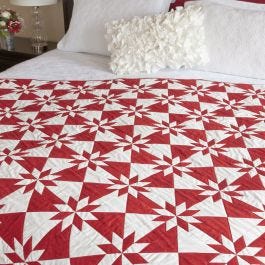 GO! Festive Hunter Star Free Quilt Pattern