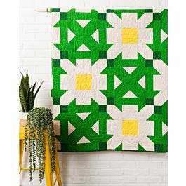 GO! Qube 10 Daisy Patch Quilt Pattern