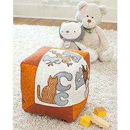 FREE GO! Qube 12 Alphabet Pillow Pattern