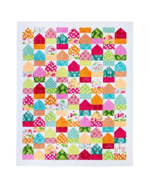 GO! Qube 8" Fun Neighborhood Quilt (PQ11082)