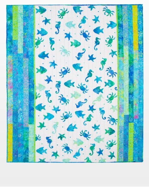 AccuQuilt GO! Free Download Sea Dreams Quilt Pattern