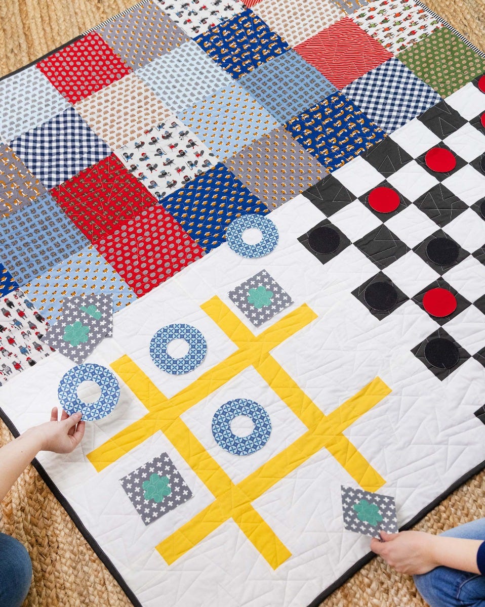 AccuQuilt GO! Picnic Play Throw Quilt Pattern