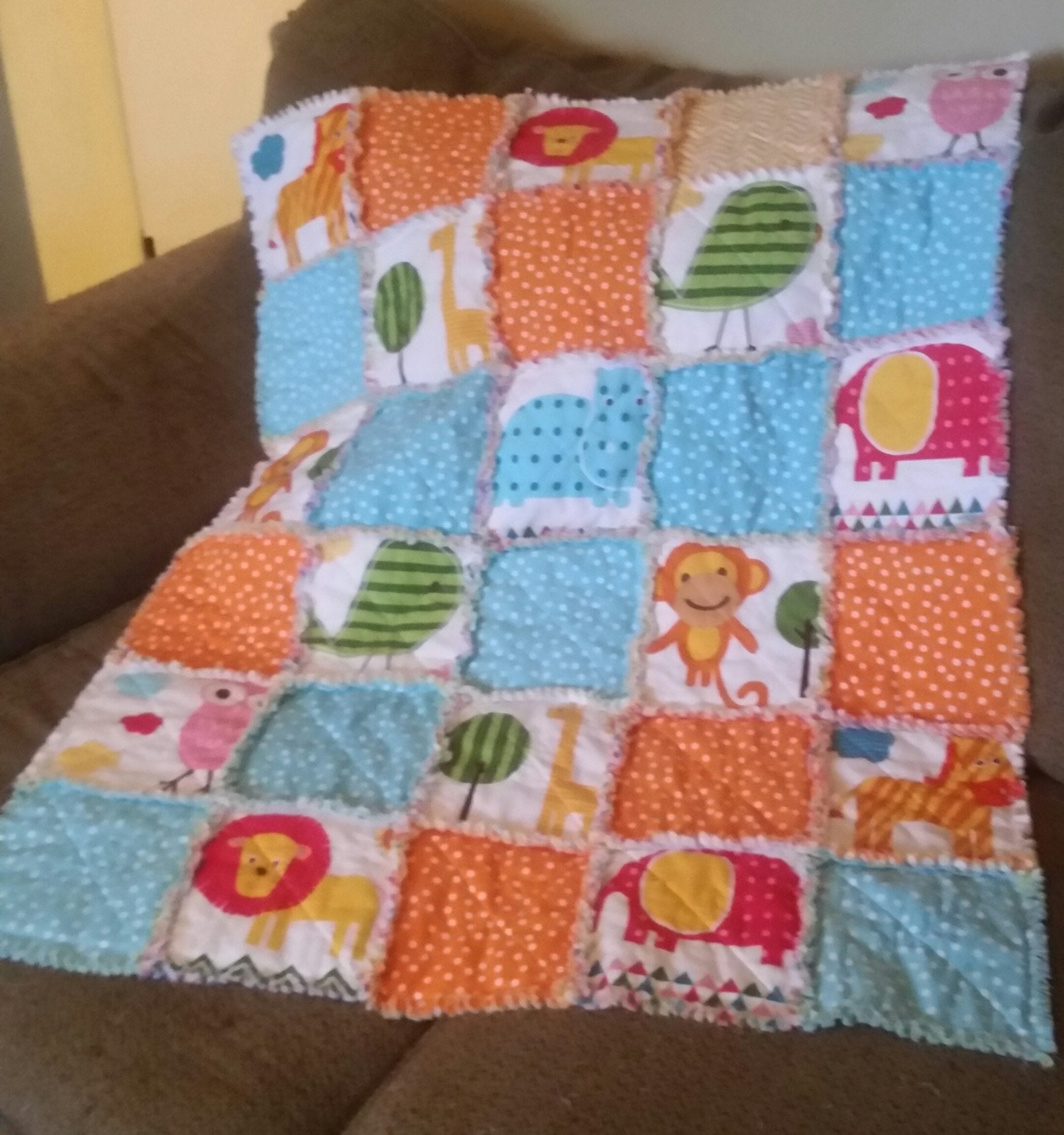 Baby Rag Quilt