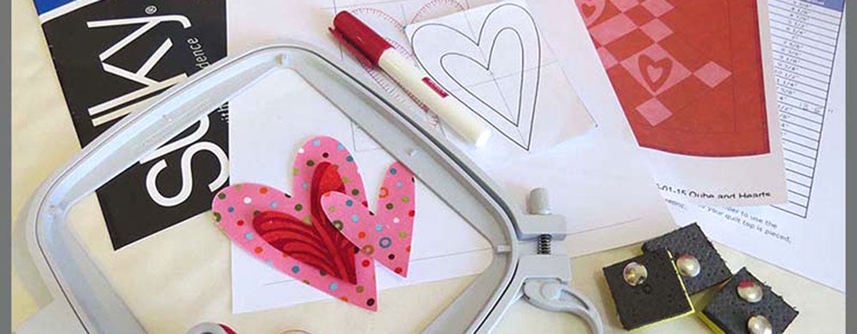 A Simple Guide to Machine Embroidery with the GO! QUBE and the Queen of Hearts