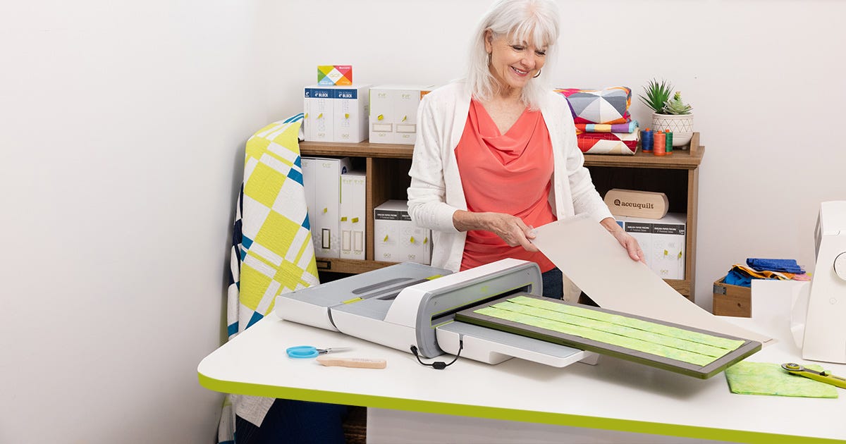 Introducing the AccuQuilt Cutting Table: Where Comfort and Convenience Meet Creativity
