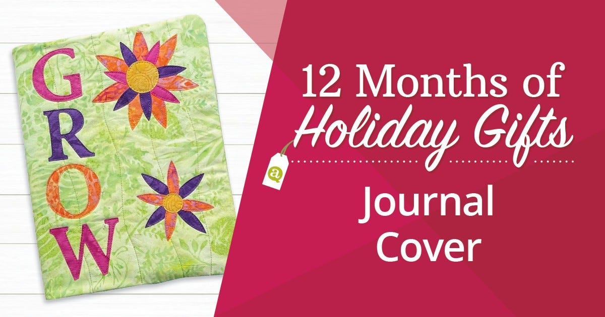 12 Months of Holiday Gifts: Covered Journal