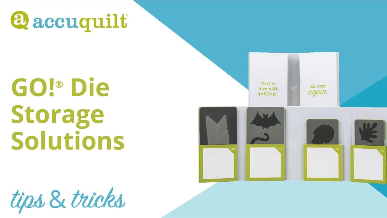 How To Organize Your Sewing Room Using AccuQuilt Storage Solutions