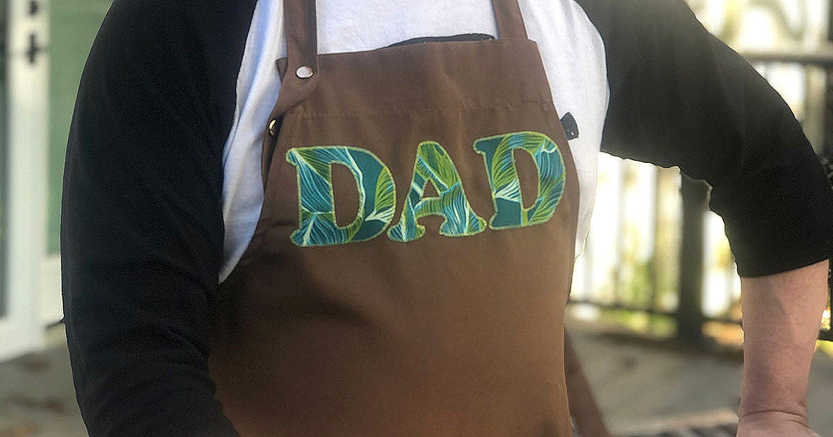 Father's Day Apron Project Tutorial