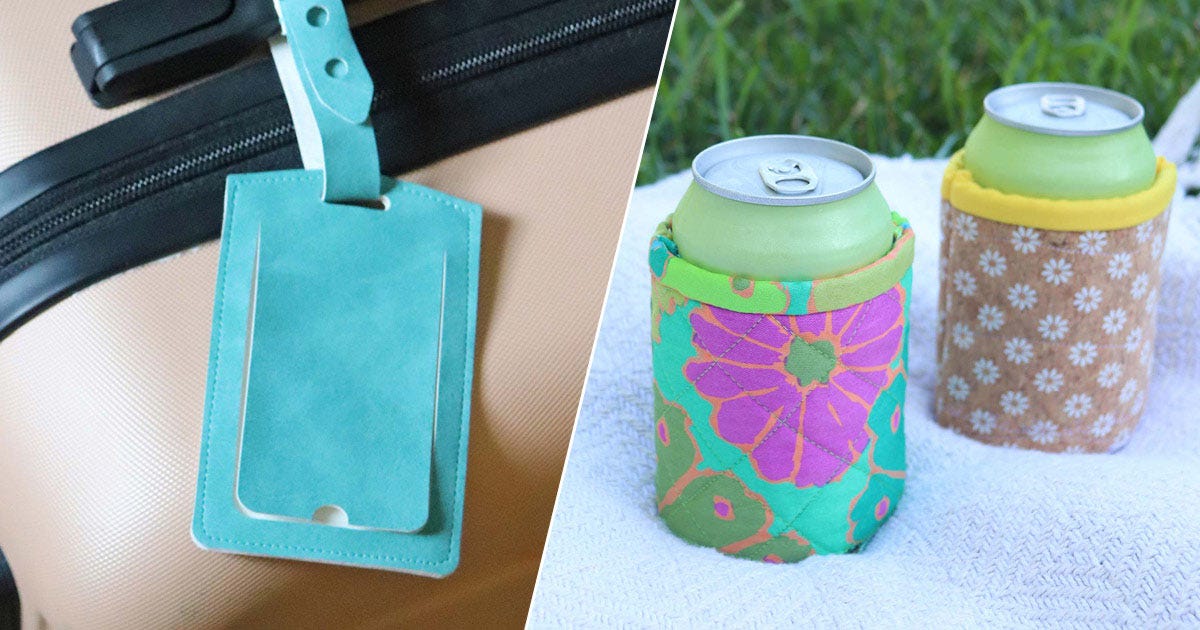 Introducing the NEW GO! Luggage Tag and GO! Can Cozy Dies