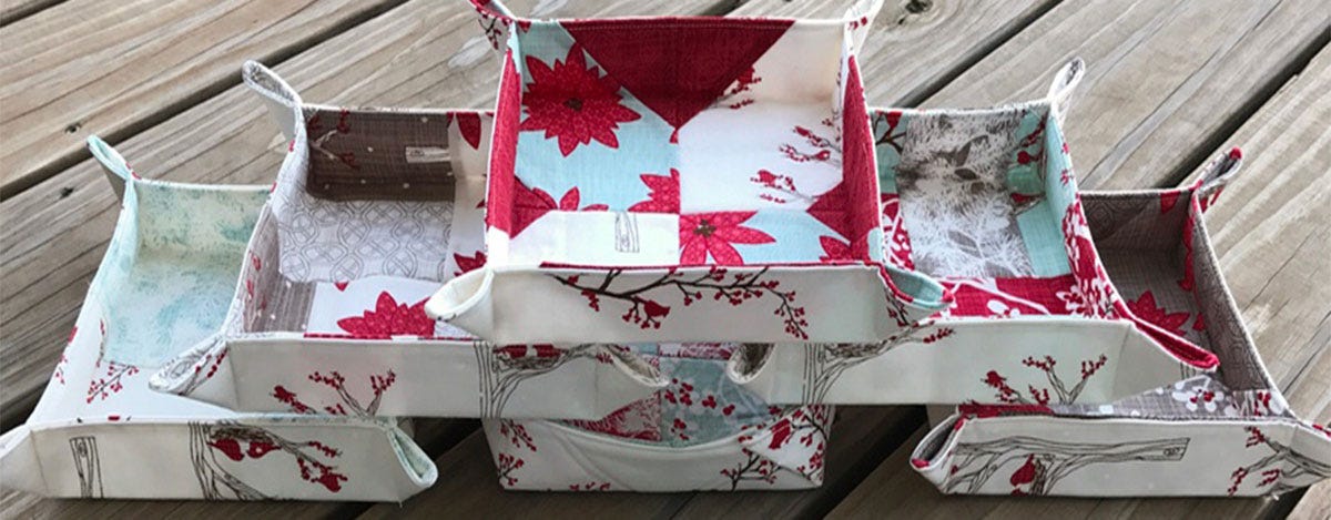 All Bundled Up Fabric Basket – A Quilting Tutorial