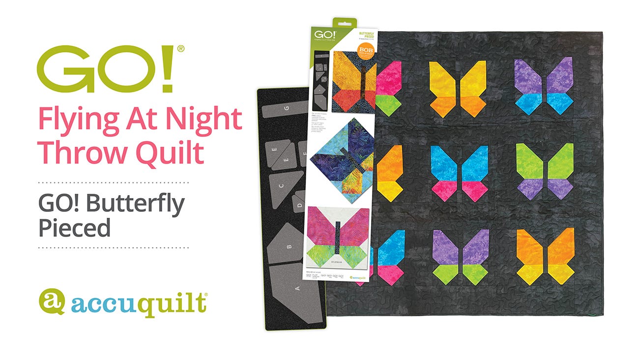 How to Make a Butterfly Throw Quilt with This Free Pattern