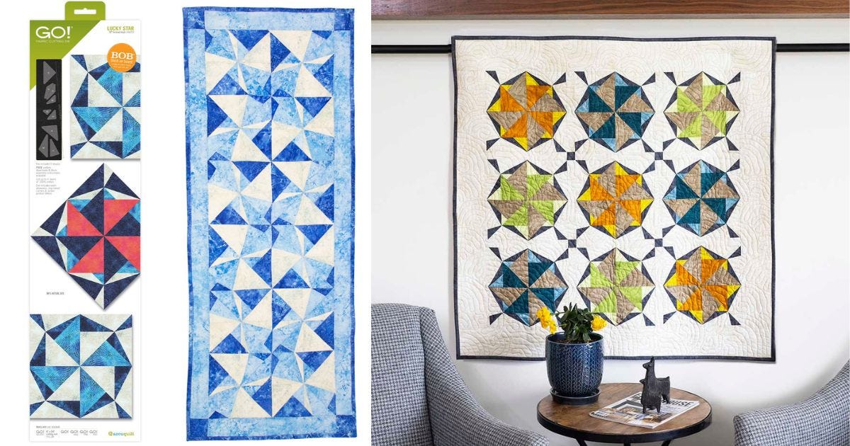 Let Your Quilting Skills Radiate with This Starry BOB Die