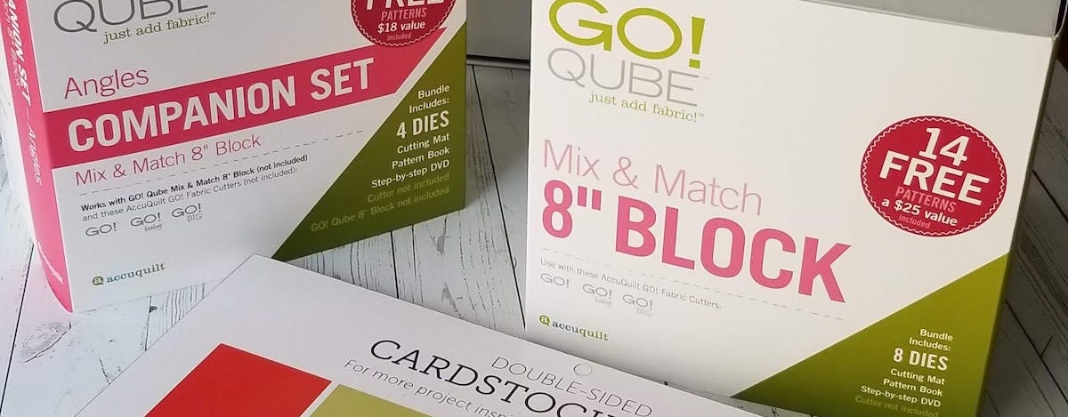 A Quick Trick to Designing Quilt Blocks with the GO! Qube System