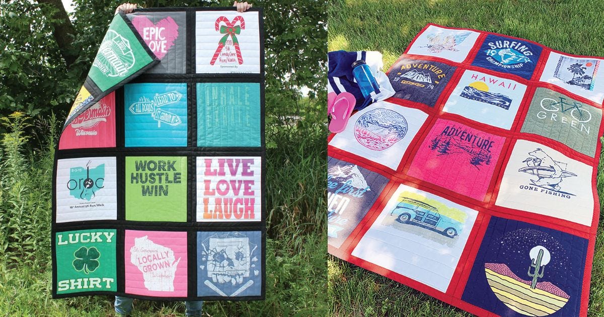 Learn How You Can Create Your Own T-Shirt Quilt