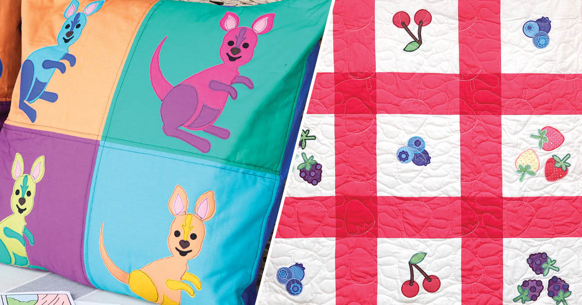 Introducing GO! Kangaroo by Janine Lecour & GO! Berry Medley by Chris Marchini