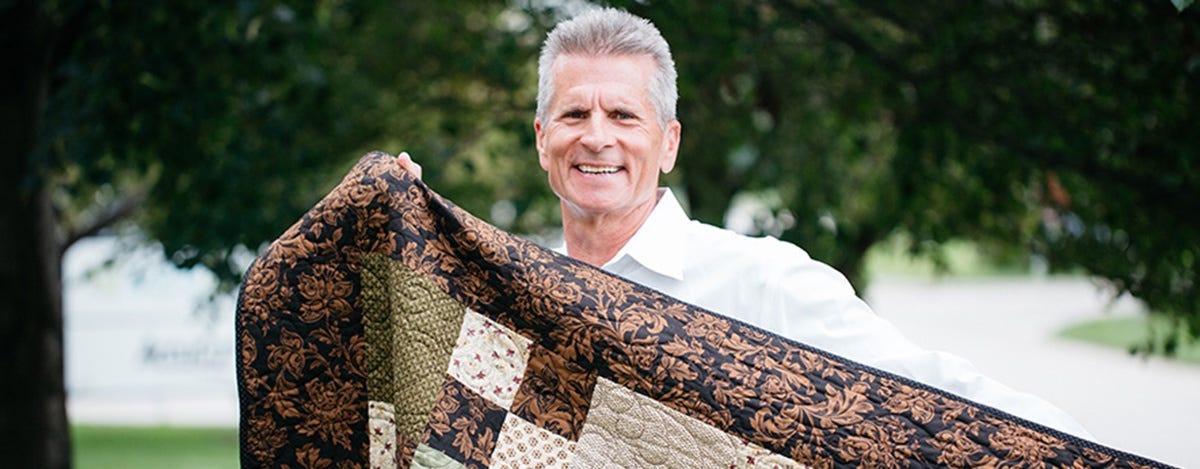 Father’s Day Special: The Journey of Men in Quilting