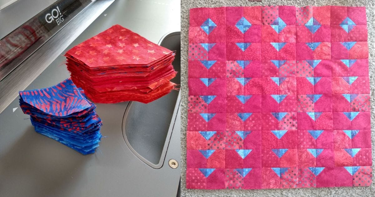 Using Your Scrap Stash To Make A Modern Quilt