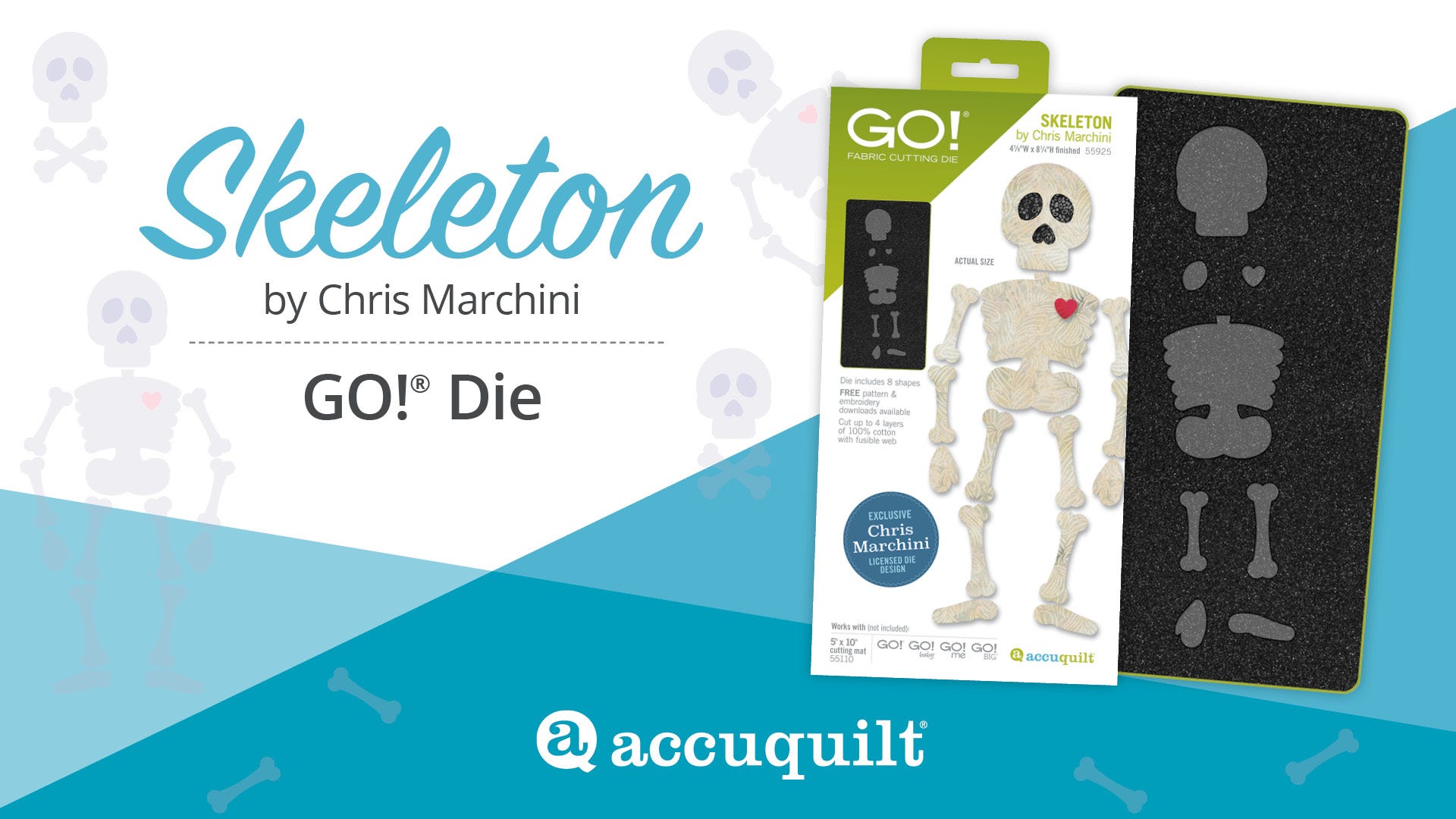 Introducing the GO! Skeleton Die by Chris Marchini