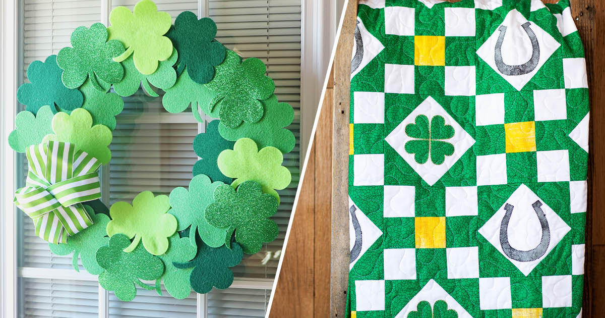 14 St. Patrick’s Day Quilting and Craft Projects for Every Skill Level