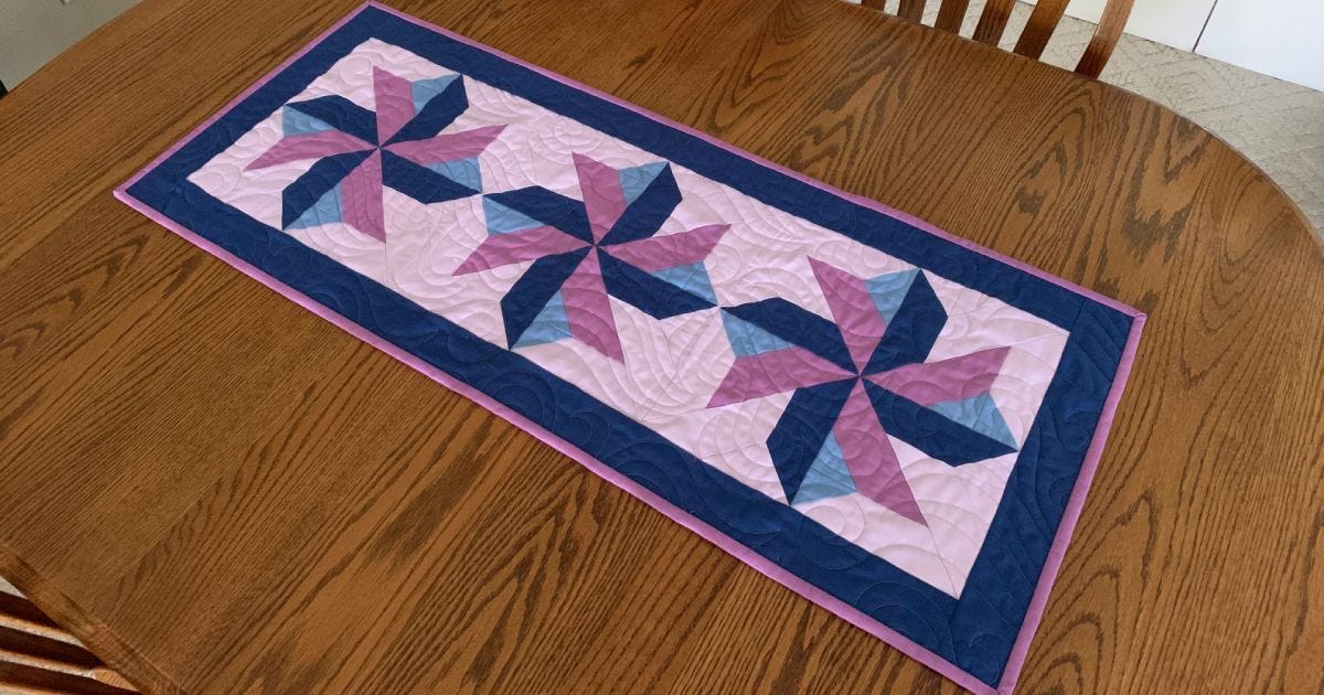 How To Create a Whirling Star Quilt Block for Winter