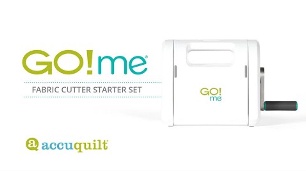 Introducing the perfect fabric cutter for quilting on the go! The GO! Me Fabric Cutter Starter Set!