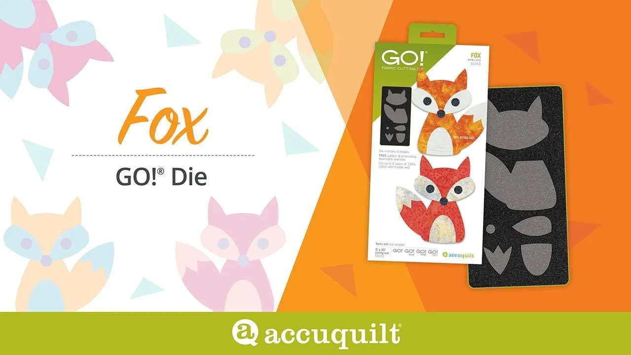 Cut Fabric for Your Next Fox Quilt in Seconds