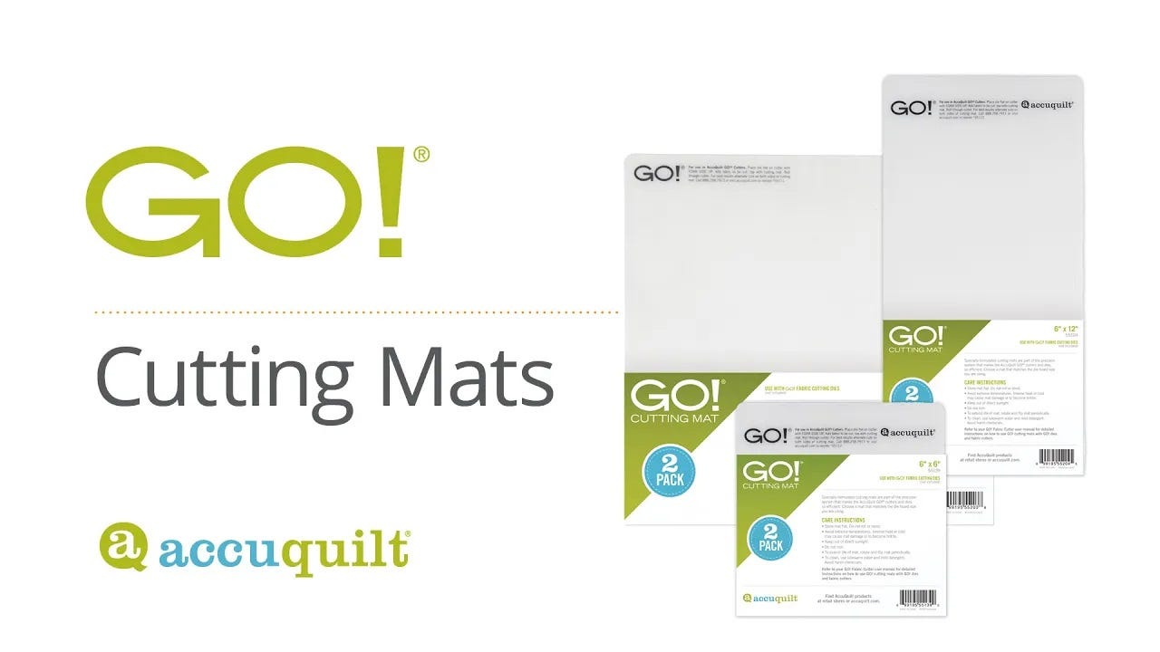 AccuQuilt Cutting Mat Tips & Tricks!