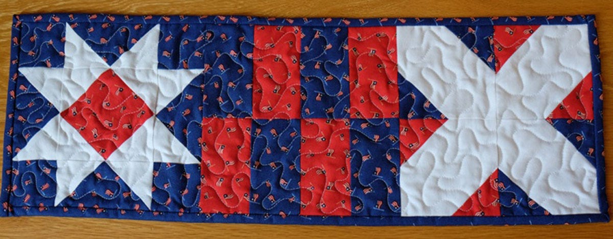 Patriotic Table Runner