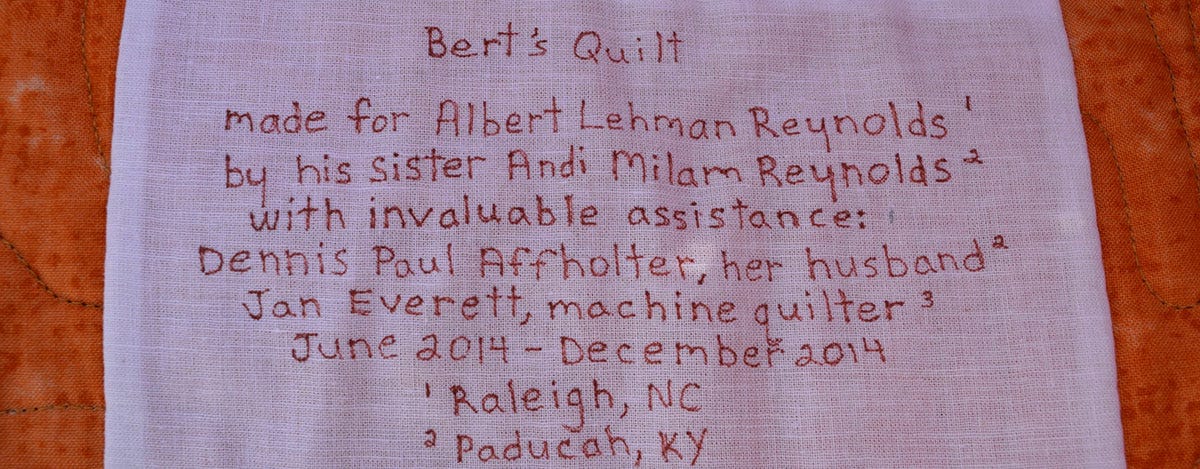 If You Struggle With Quilt Labels, Then Read This