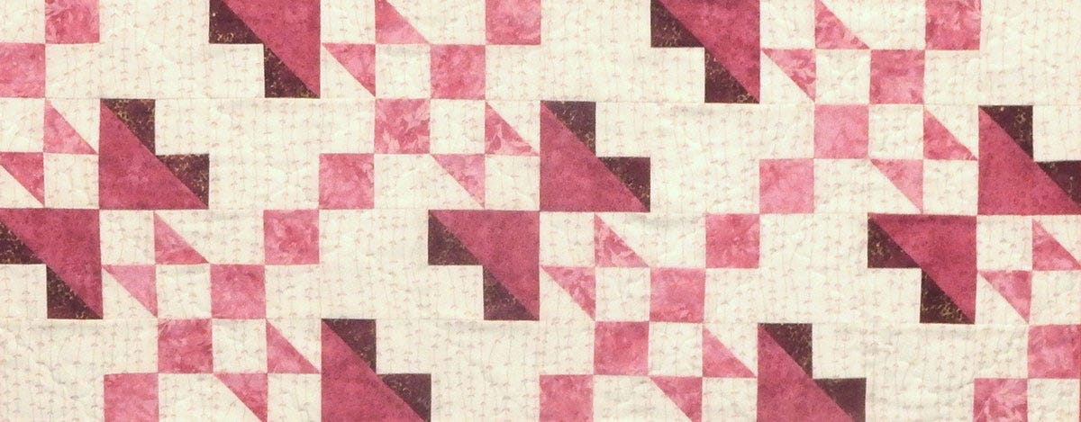 We LOVE This Double Hearts Quilt