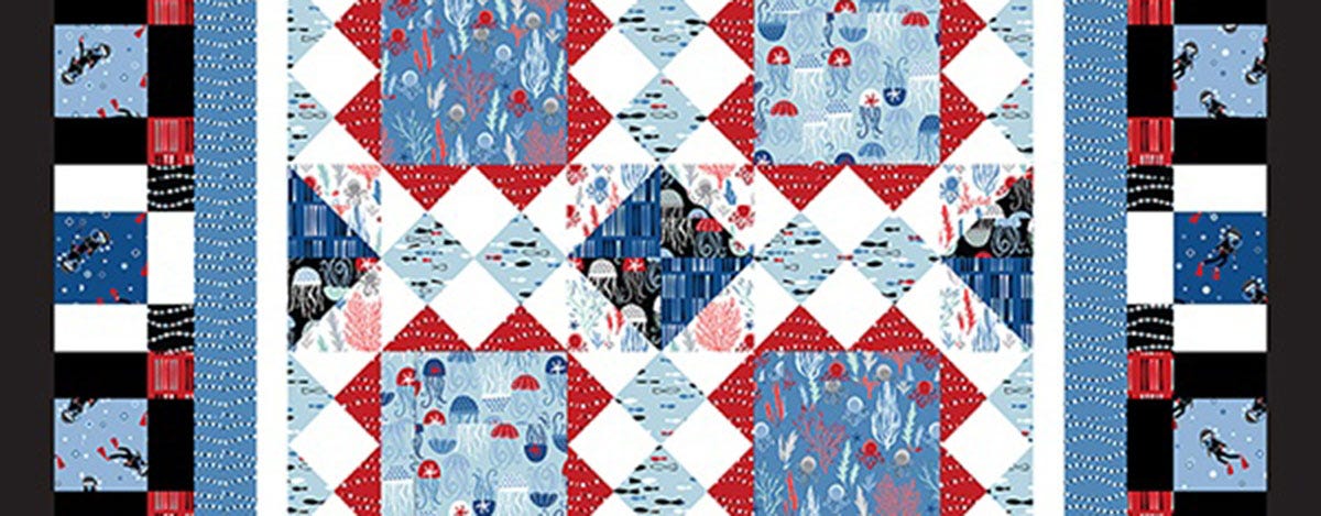 Free Pattern - GO! Searching for Cephalopods